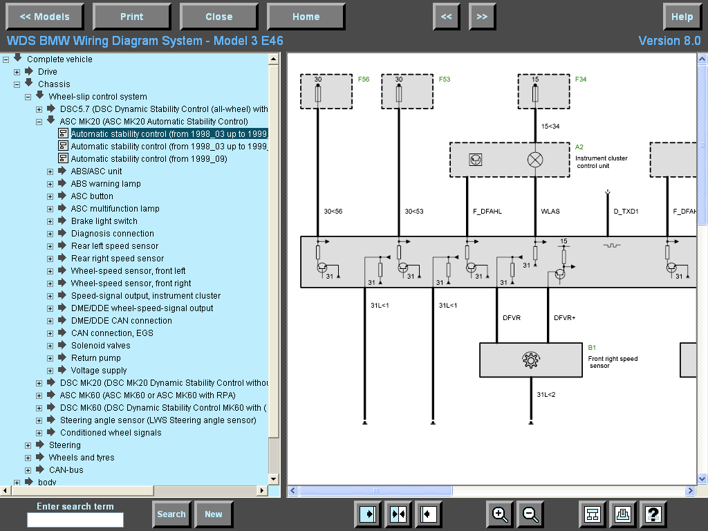 BMW Wiring Diagram System (WDS)