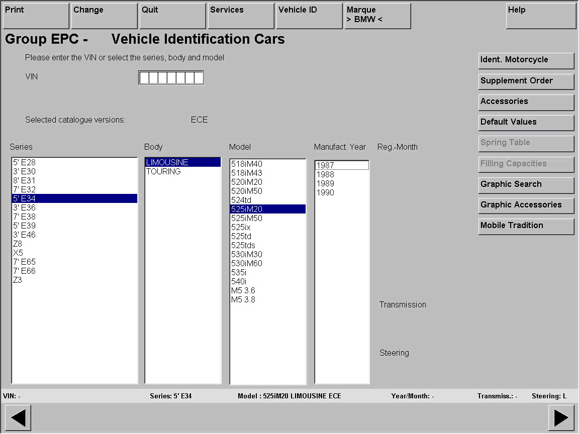 Bmw etk epc electronic parts software 2005 #3