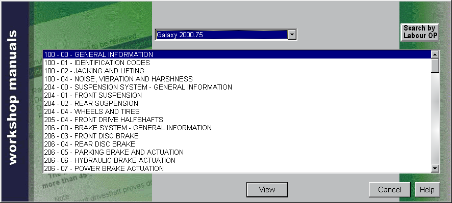 Ford Technical Information System Ford Tis On Cd