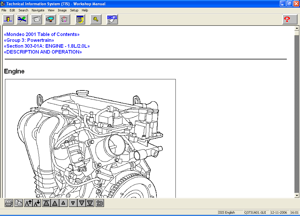 Ford Technical Information System (Ford TIS) on CD