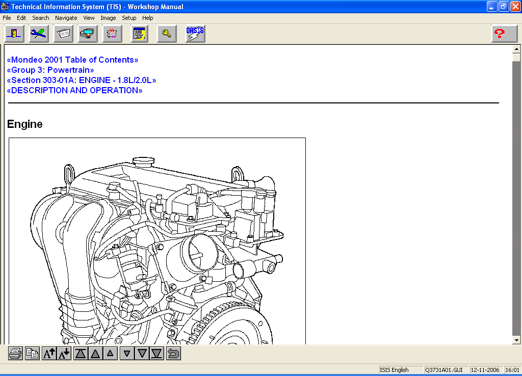 Ford Technical Information System Ford Tis On Cd