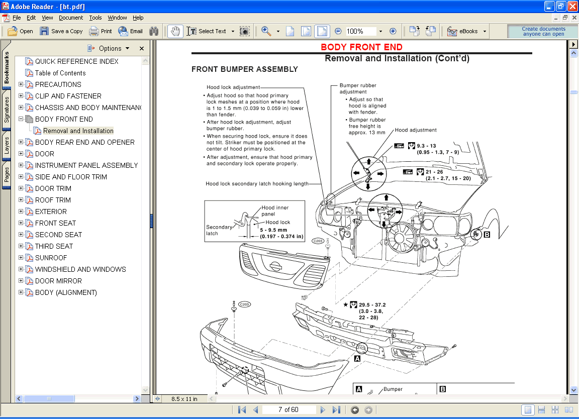 Nissan Primera Worksop Manual