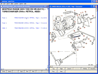 Rover Austin Montego Turbo Parts Catalogue