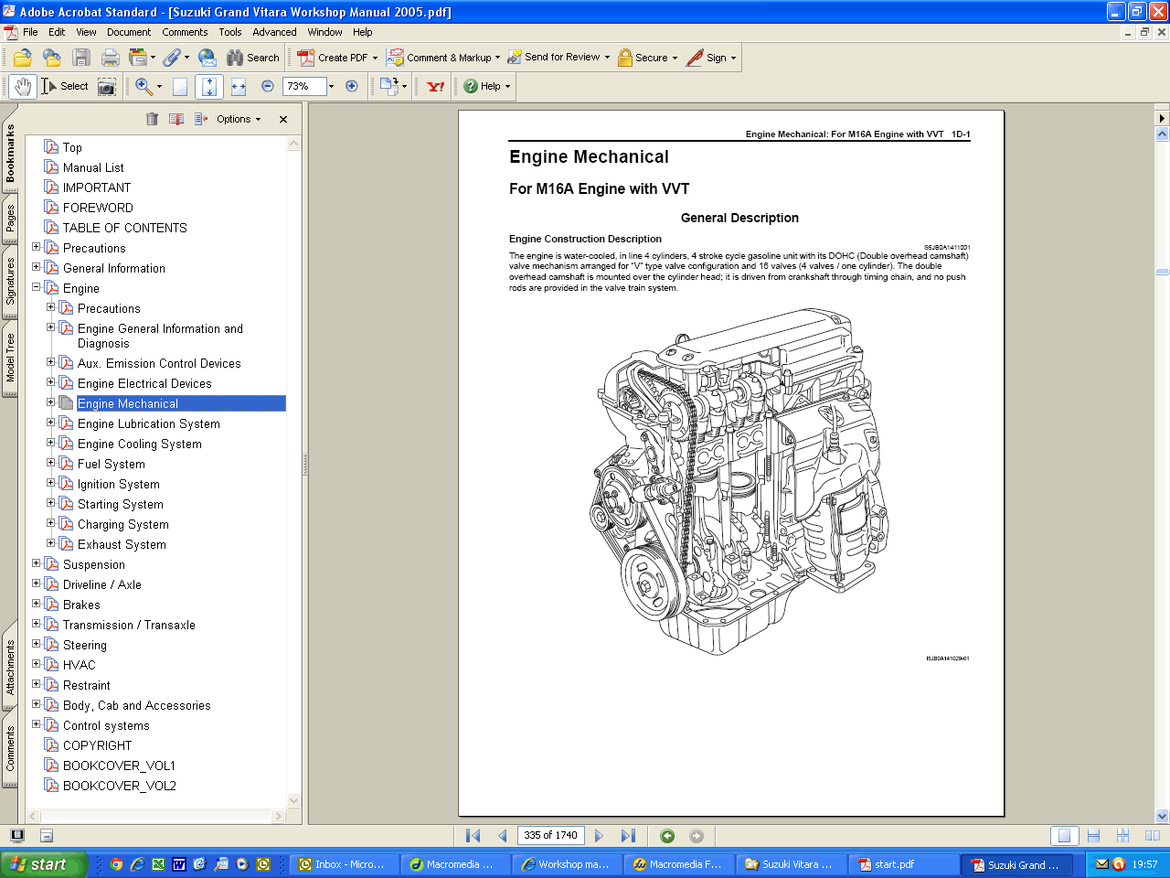 Suzuki Engine Diagram