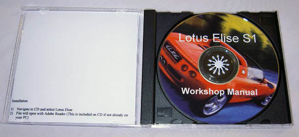 Lotus Elise S1 Workshop Manual