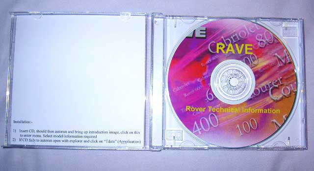 Rover Technical Information System Rover Tis On Cd