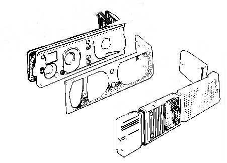 Triumph TR6 rear lamp