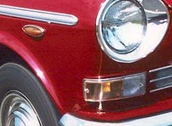 Wolseley 18/85 front lamp